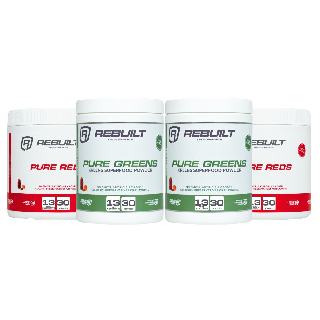 2 Pure Greens + 2 Pure Reds