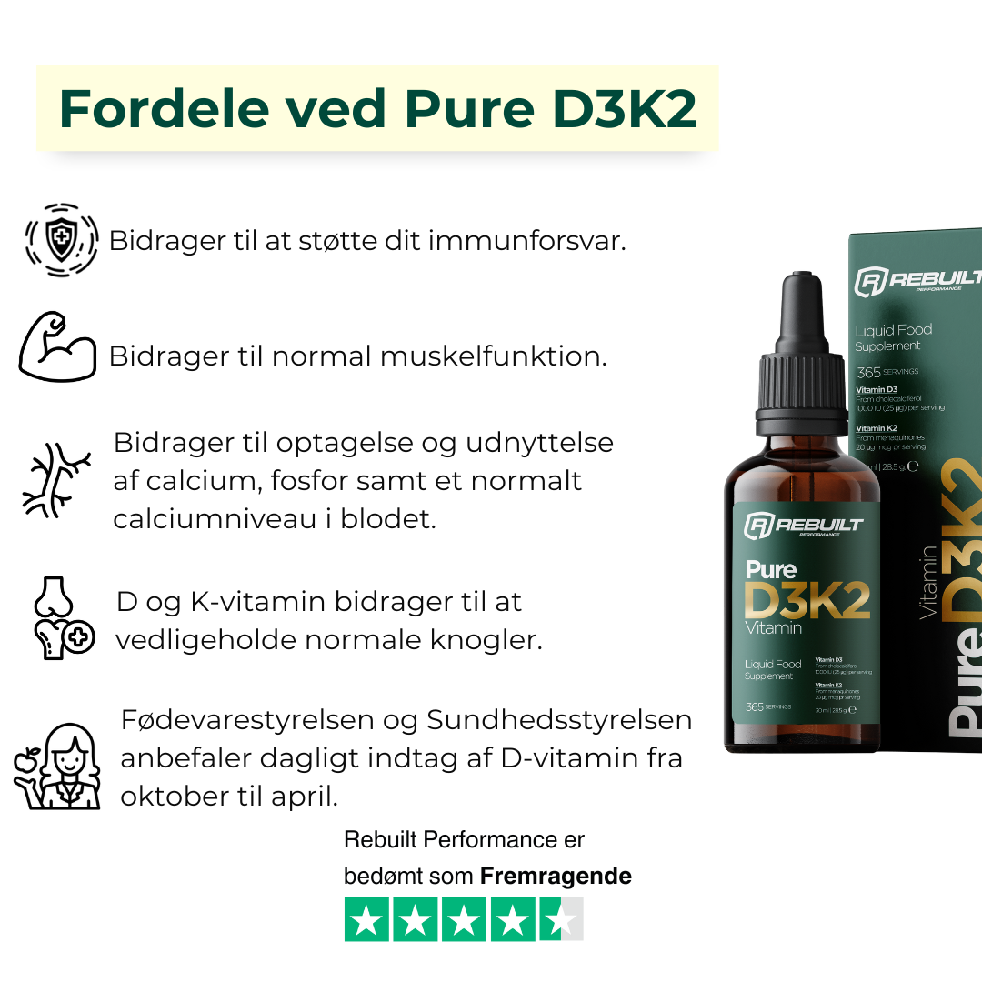 Pure Greens + Pure D3K2