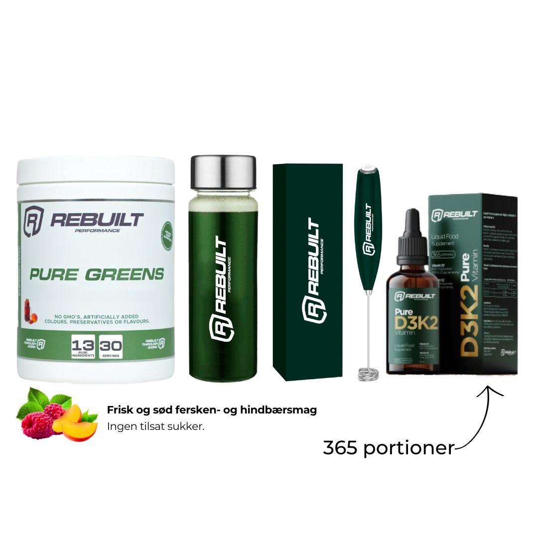 Pure Greens Gratis Premium Starterkit + d3k2 ( abonnement offer)