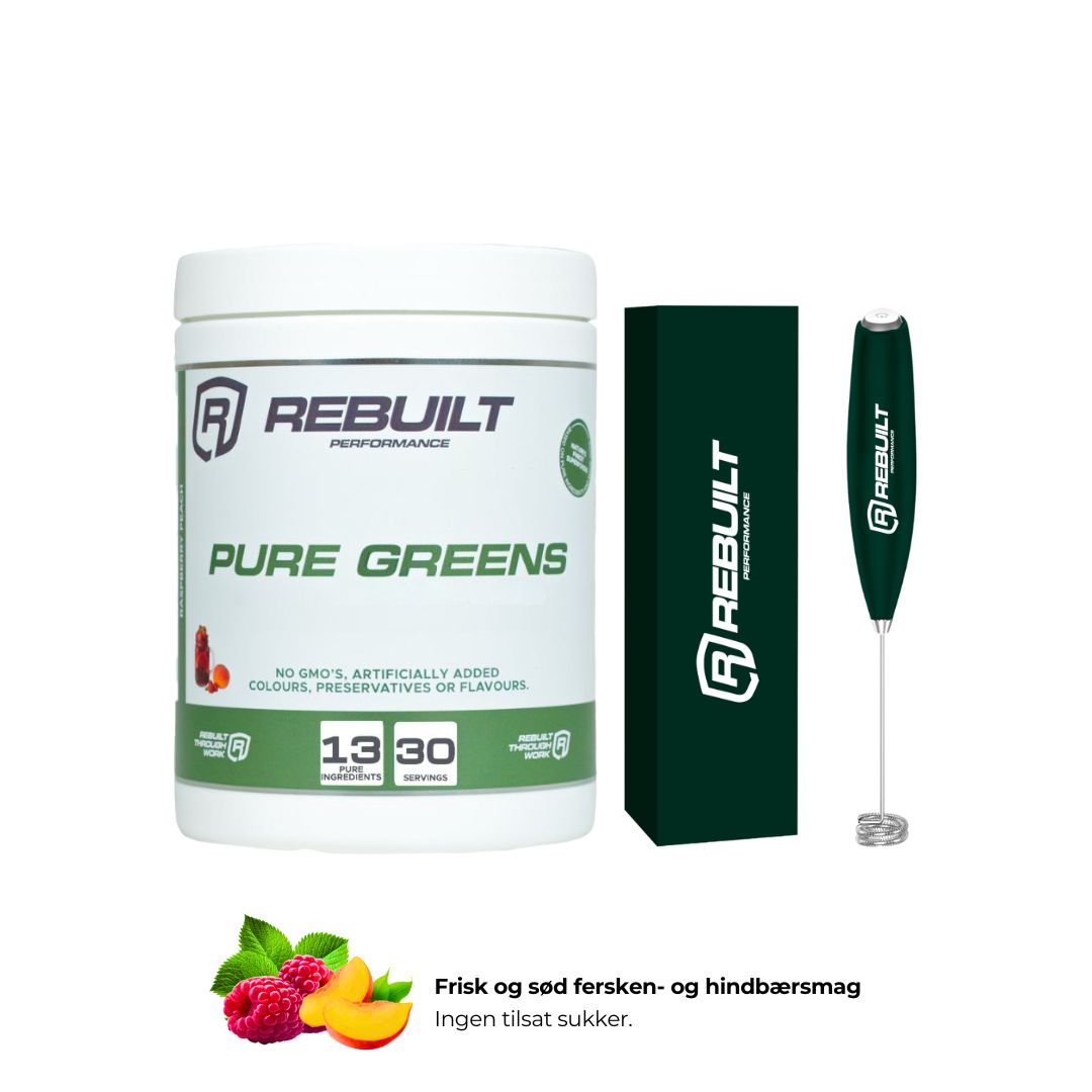 Pure Greens + Elektrisk Mixer