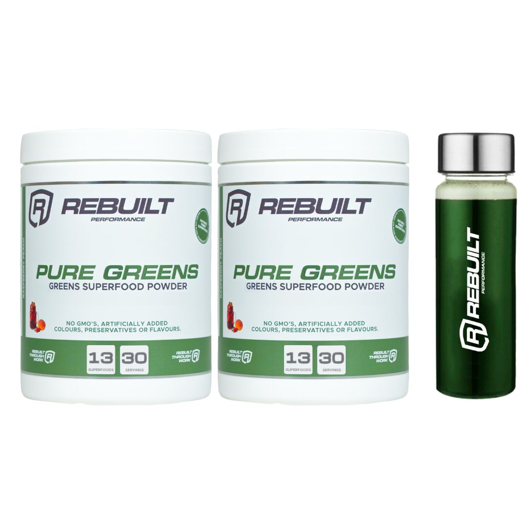2 Pure Greens + Gratis Premium Shaker